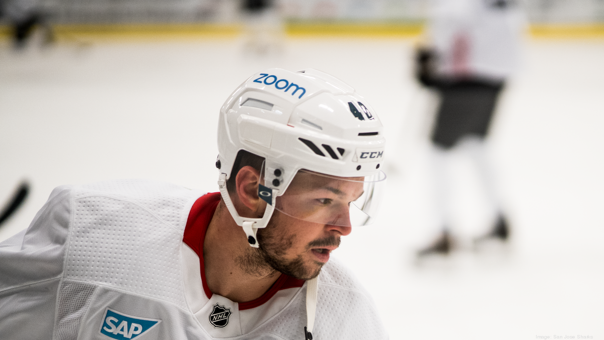 San Jose Sharks Helmet Sponsor 2025