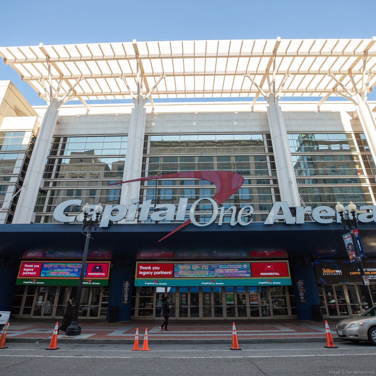 Capital One Arena Installation - Quince Imaging