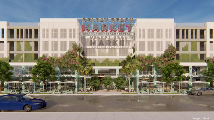 The Delray Beach Market will be the largest food hall in Florida when it opens later this year.
