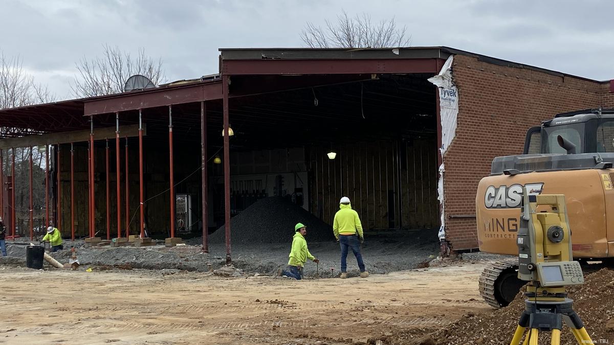 Sheetz being demolished to make way for modern rebuild on Greensboro's