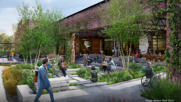 The next phase of Camp North End will bring to market 120,000 square feet of office space and up to 20,000 square feet of retail space across two buildings.