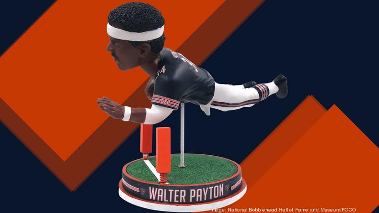 Walter Payton Chicago Bears Highland Mint Hall of Fame Induction