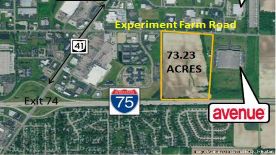 Troy Development Council buys 73acre site at Experiment Farm Road, end