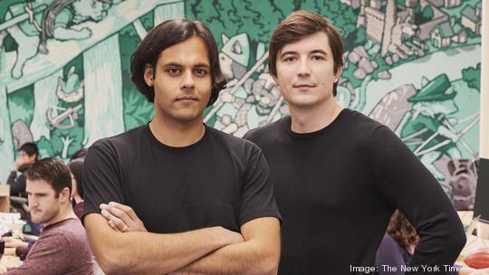 Robinhood founders Baiju Bhatt and Vladimir Tenev