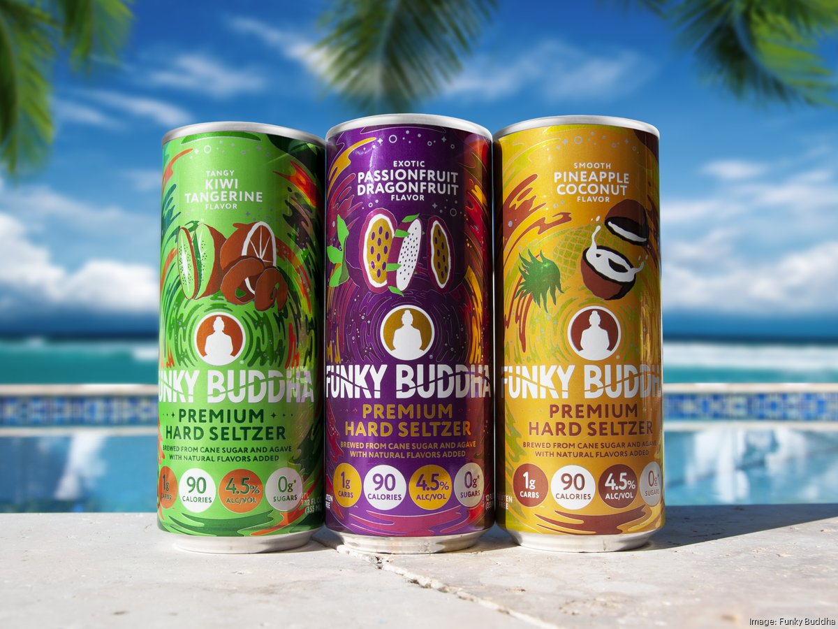Funky Buddha Brewery expands hard seltzer to more states ahead of