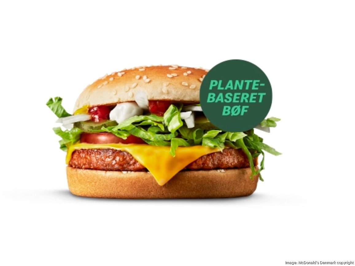 McDonald's testing plant-based burgers in Sweden and Denmark - Chicago  Business Journal