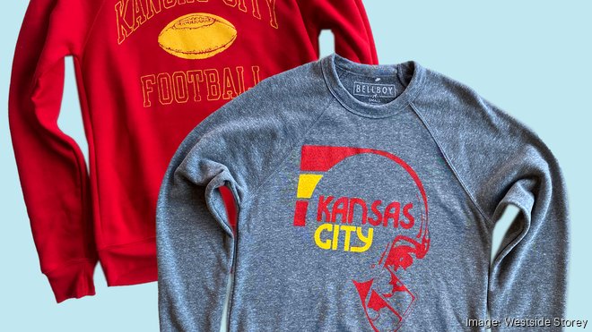 WESTSIDE STOREY VINTAGE  SUPER BOWL CHAMPS CHIEFS T-SHIRT