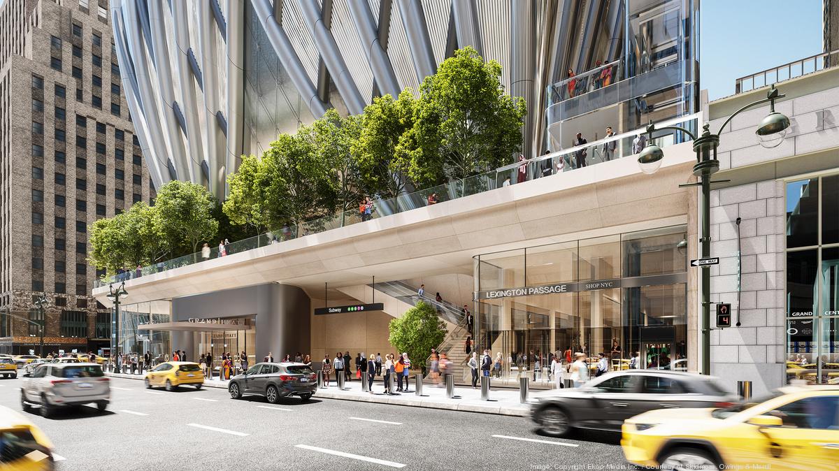 RXR Realty, TF Cornerstone plan to replace Grand Hyatt Hotel with