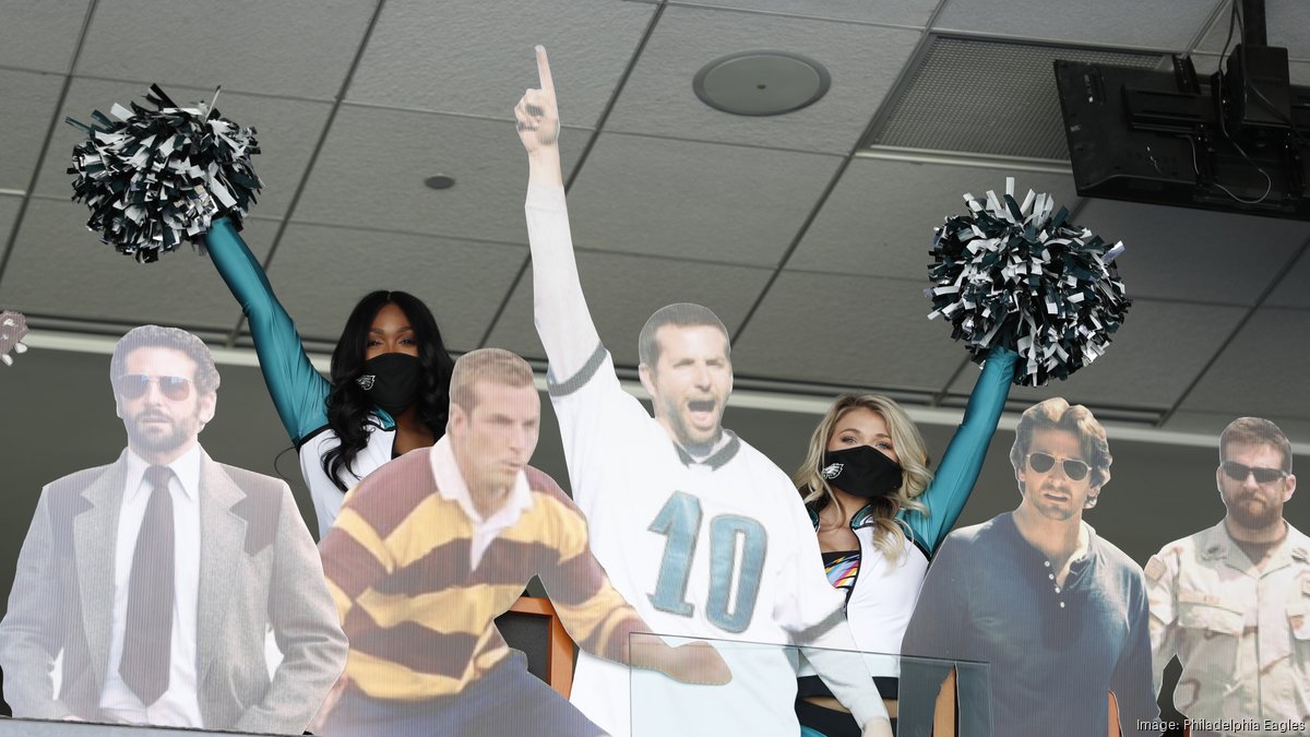 Philadelphia Eagles 12 Football Cutout Sign - Sports Unlimited