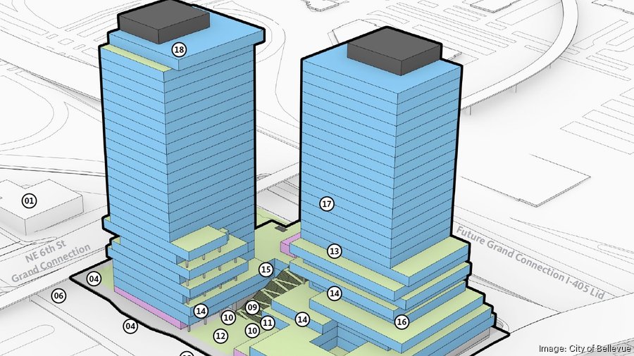 Lane Partners joins 2-tower Bellevue Straits project - Puget