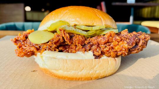 Smash-N-Nash - Nashville Chicken Sandwich