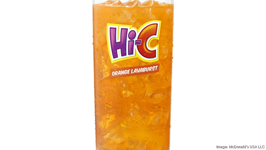 Mcdonald’s Is Bringing Back Hi-c Orange Lavaburst Nationwide - Chicago 