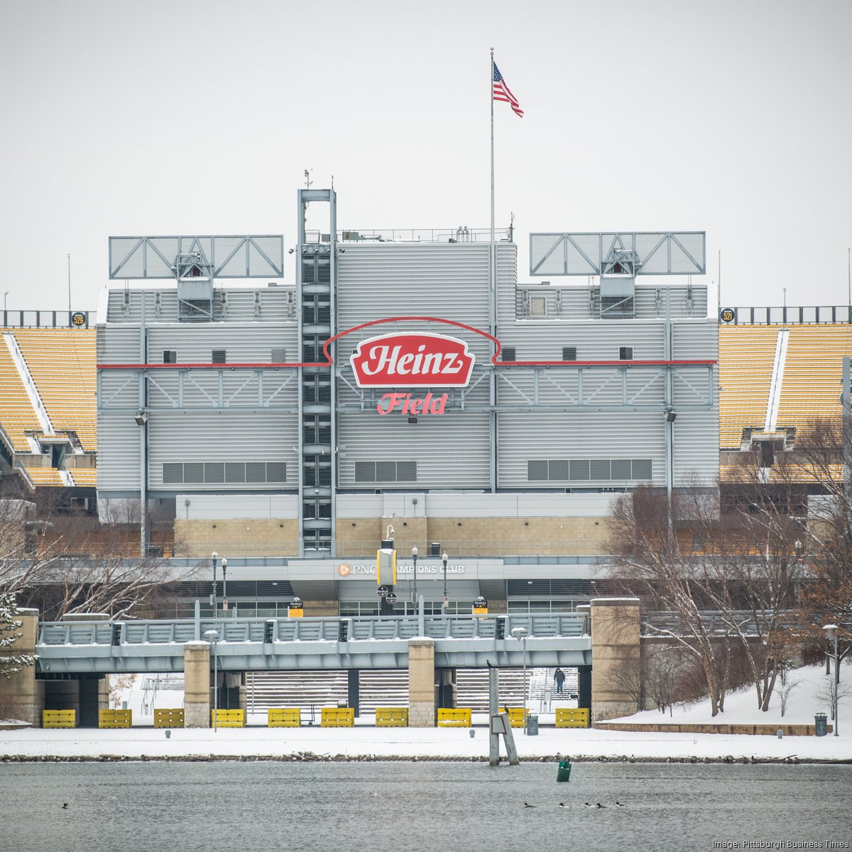 Preparing Heinz Field for Training Camp