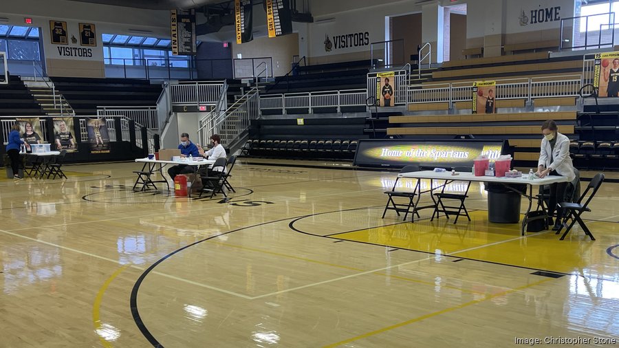 More than 200 highrisk teachers and community members get vaccine at