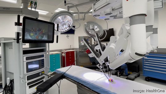 Centennial Hospital Davinci robot