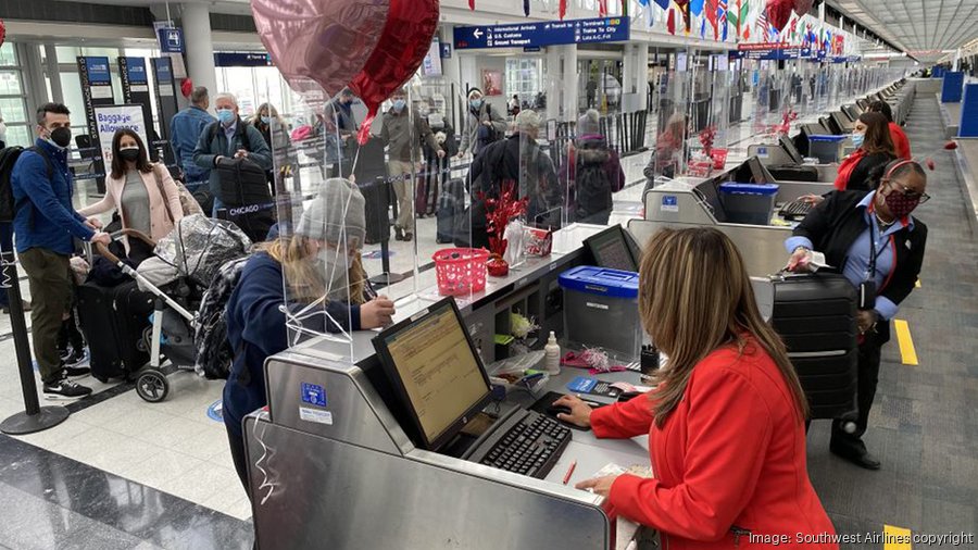 Southwest Airlines starts service at Chicago's O'Hare Airport Chicago