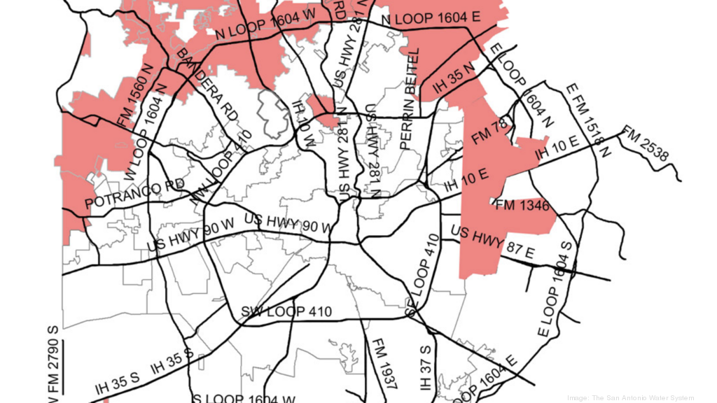 Saws Water Boil Water Map Saws Promises Bill Relief To Struggling Customers - San Antonio Business  Journal