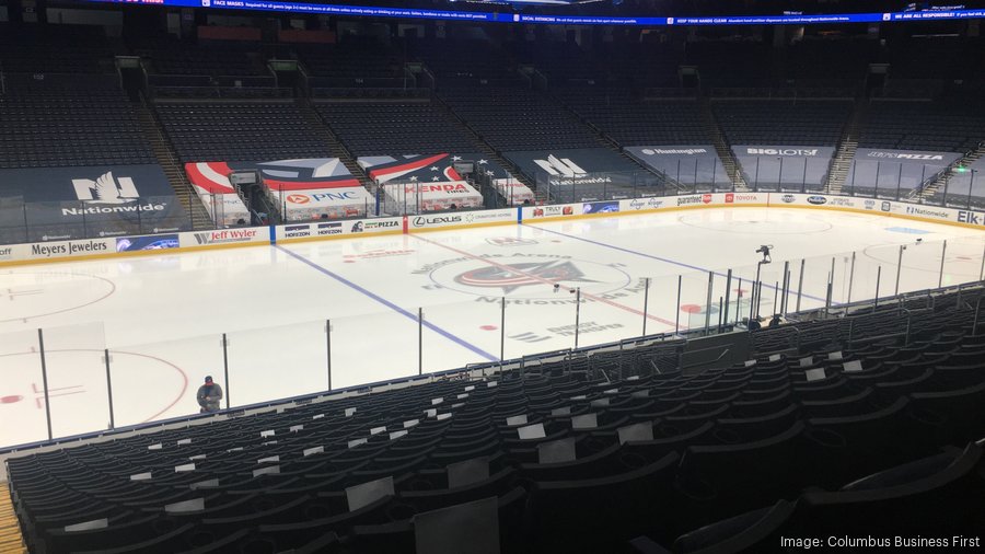 Blue Jackets fans are back at Nationwide Arena after a year away