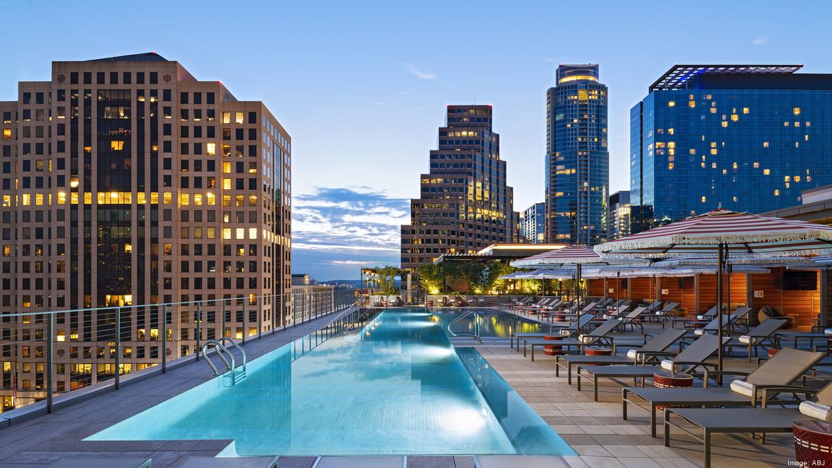 First Look Austin Marriott Downtown Finally Opens Austin Business   Pooltwilight Copysmall*1200xx3000 1688 0 156 