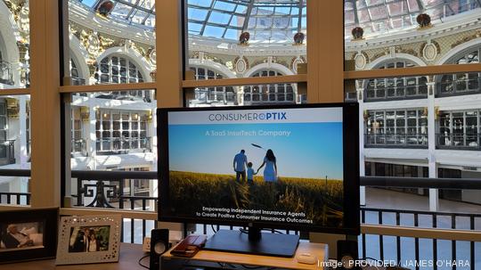 ConsumerOptix Offices facing the Arcade Rotunda