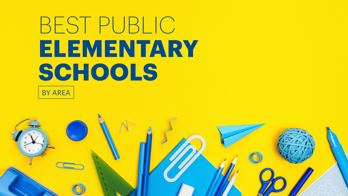 Which elementary schools are best in each part of Shelby County