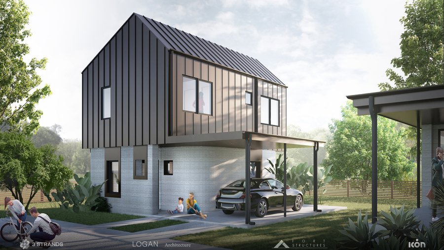 Kansas City's 3Strands debuts nation's first 3D-printed homes for sale ...