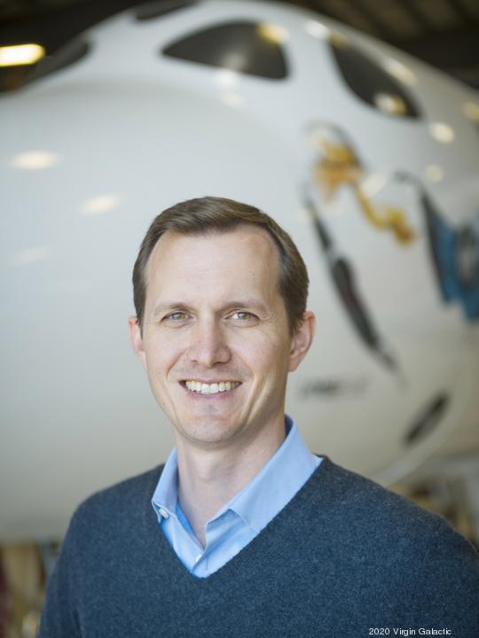 Virgin Galactic's CEO, George Whitesides