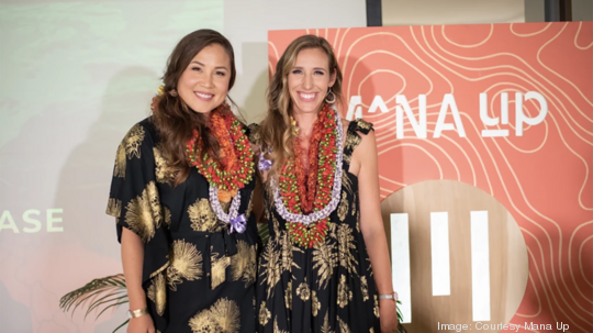 Mana Up's female founders