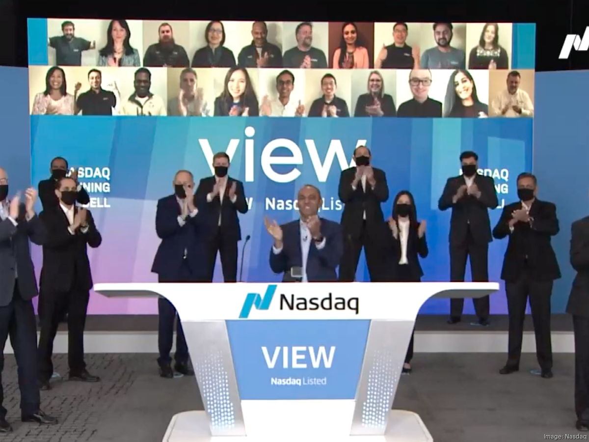 View fails to see a stock pop as it begins trading on Nasdaq - Silicon  Valley Business Journal