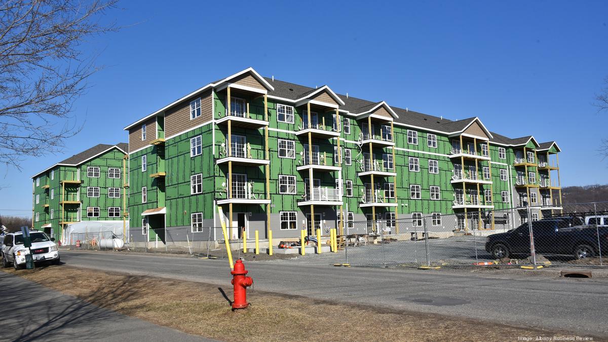 Work continues on Cohoes apartment complex from Prime Cos. of Cohoes