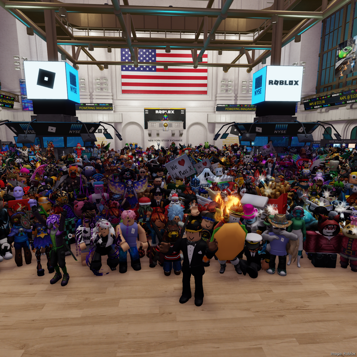 Roblox goes public on New York Stock Exchange, valued at almost $30 billion