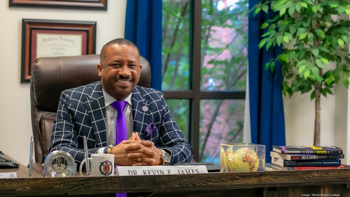 Morris Brown College, a small struggling school in Atlanta, plots a big