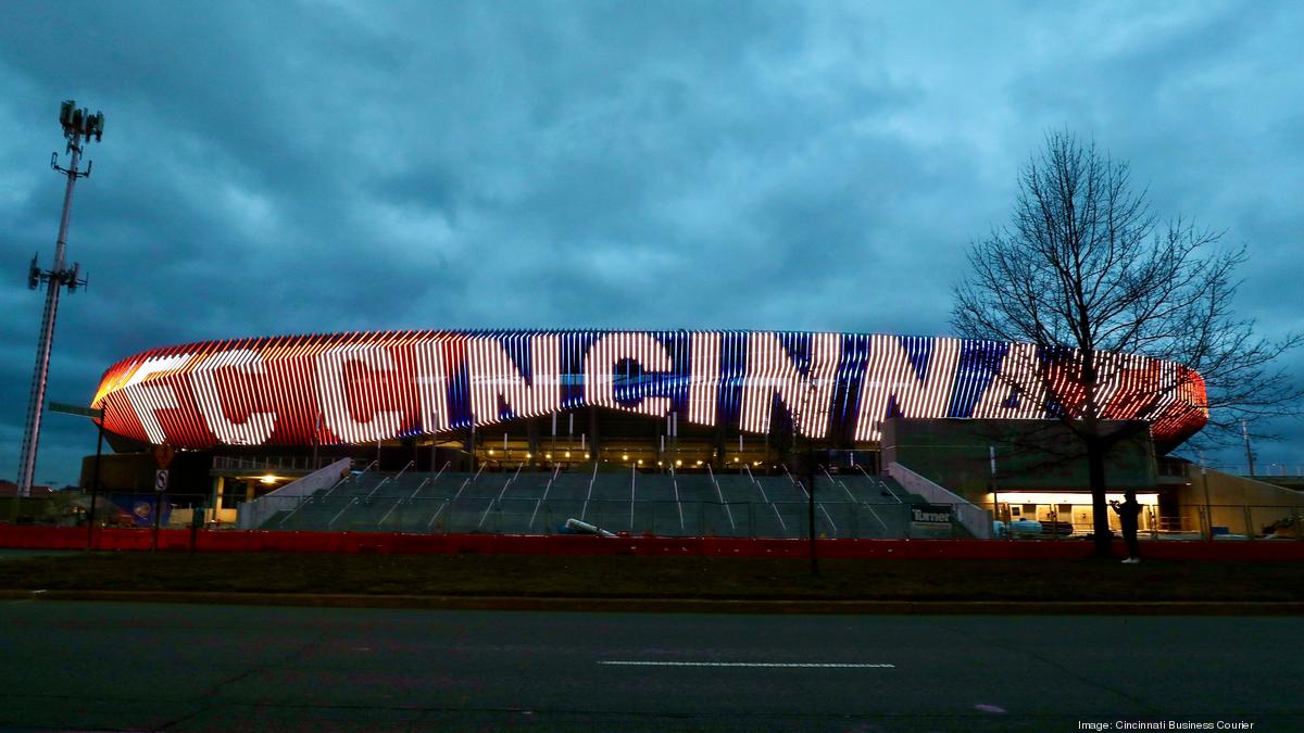 FC Cincinnati unveils firstofitskind stadium LED lighting feature