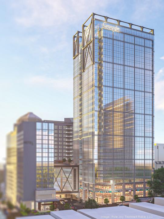 1105 W Peachtree Rendering West View (Credit  RJTR)