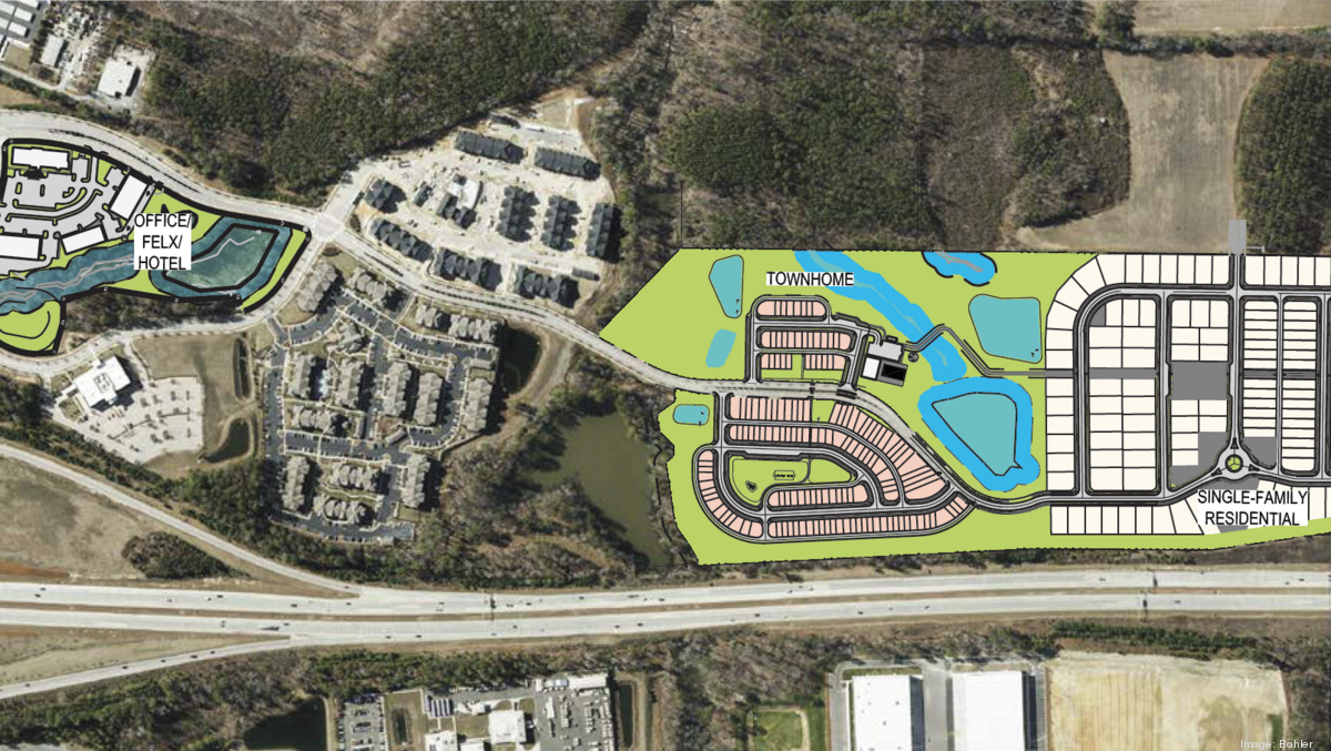 Raleigh developer maps 338 new homes in Knightdale plus hotel