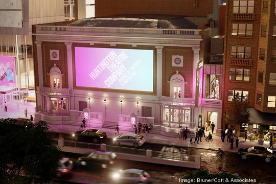 Huntington Theatre Aerial Exterior