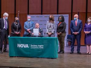 Governor Ralph Northam signs G3 community college funding