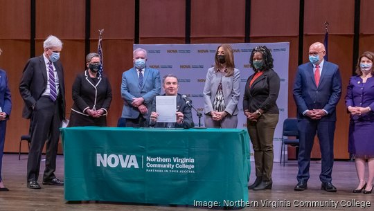 Governor Ralph Northam signs G3 community college funding