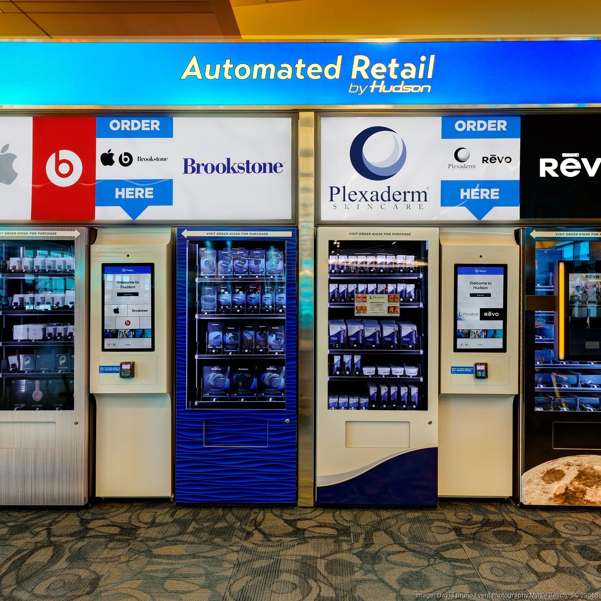 Hudson installing contactless mini malls in airports New York