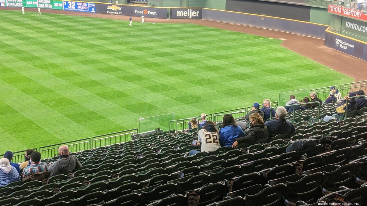 Milwaukee Brewers among MLB leaders in attendance at current reduced