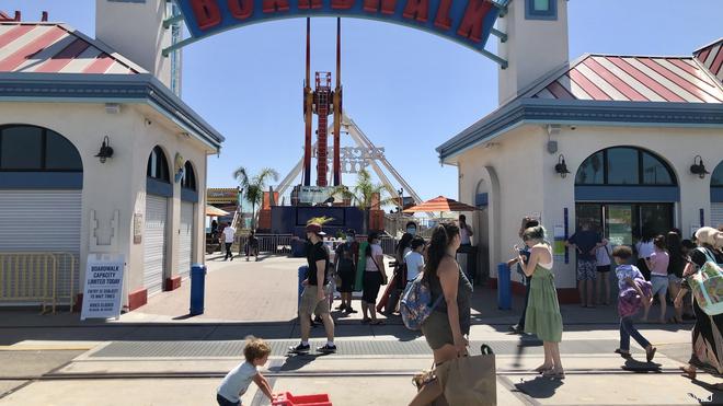 The Santa Cruz Boardwalk reopened after the longest shutdown in its 115 ...