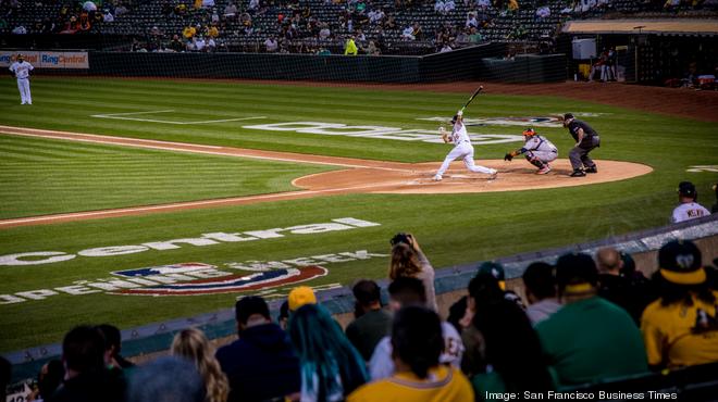 Are Oakland A's uniform ads a vision of future? - San Francisco Business  Times