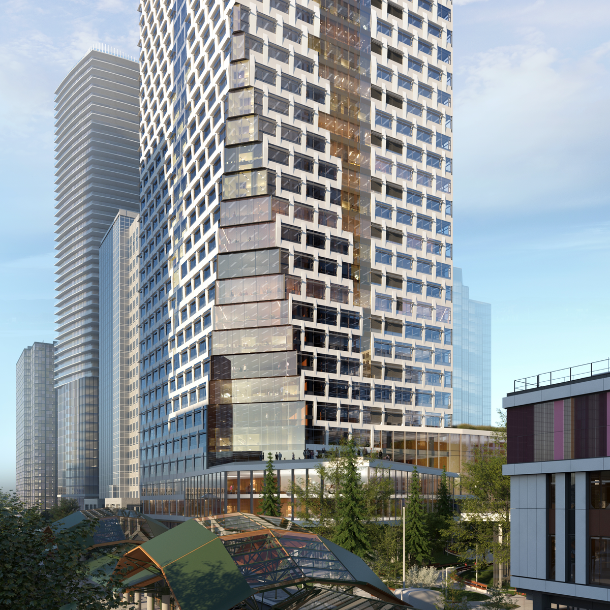 定価約¥20,000 クリスタルシェルタワー 1 1/4 Slab Amazon Pearl Polished - Walker Zanger