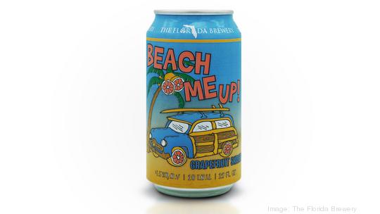 Beach Me Up grapefruit shandy