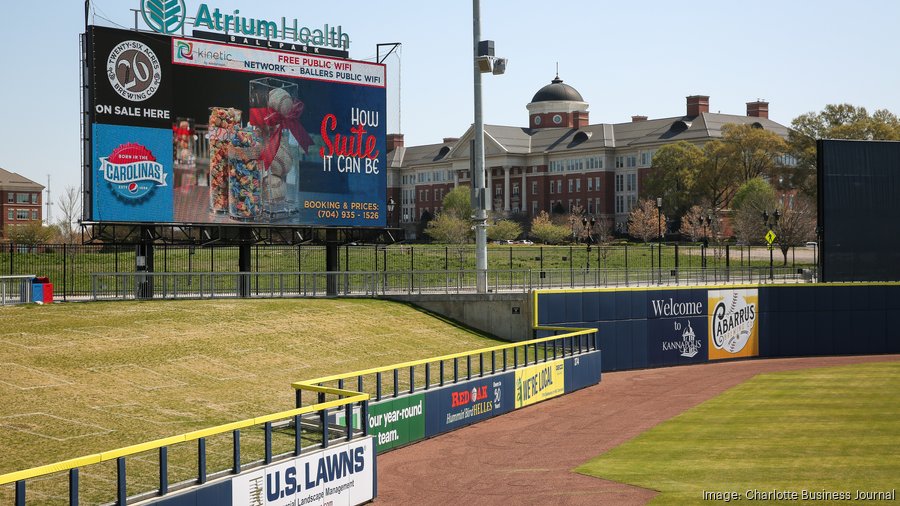 Kannapolis Cannon Ballers' Atrium Health Ballpark Named Ballpark Of The ...