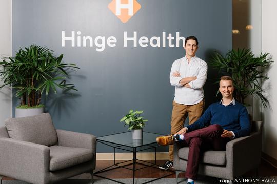 Hinge Health Cofounders - Daniel Perez & Gabriel Mecklenburg