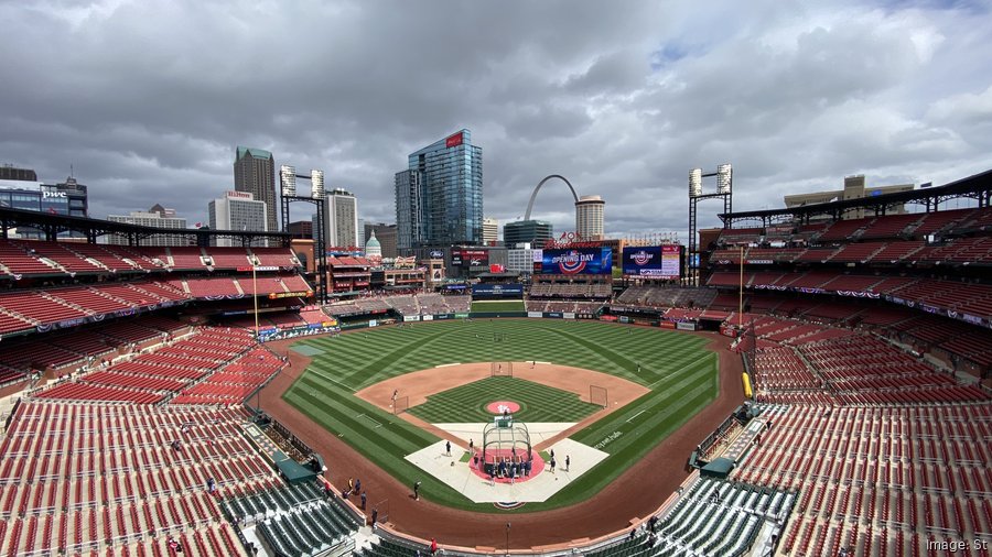 Fans are back at Busch Stadium. Take a look inside the Cardinals home  opener. - St. Louis Business Journal
