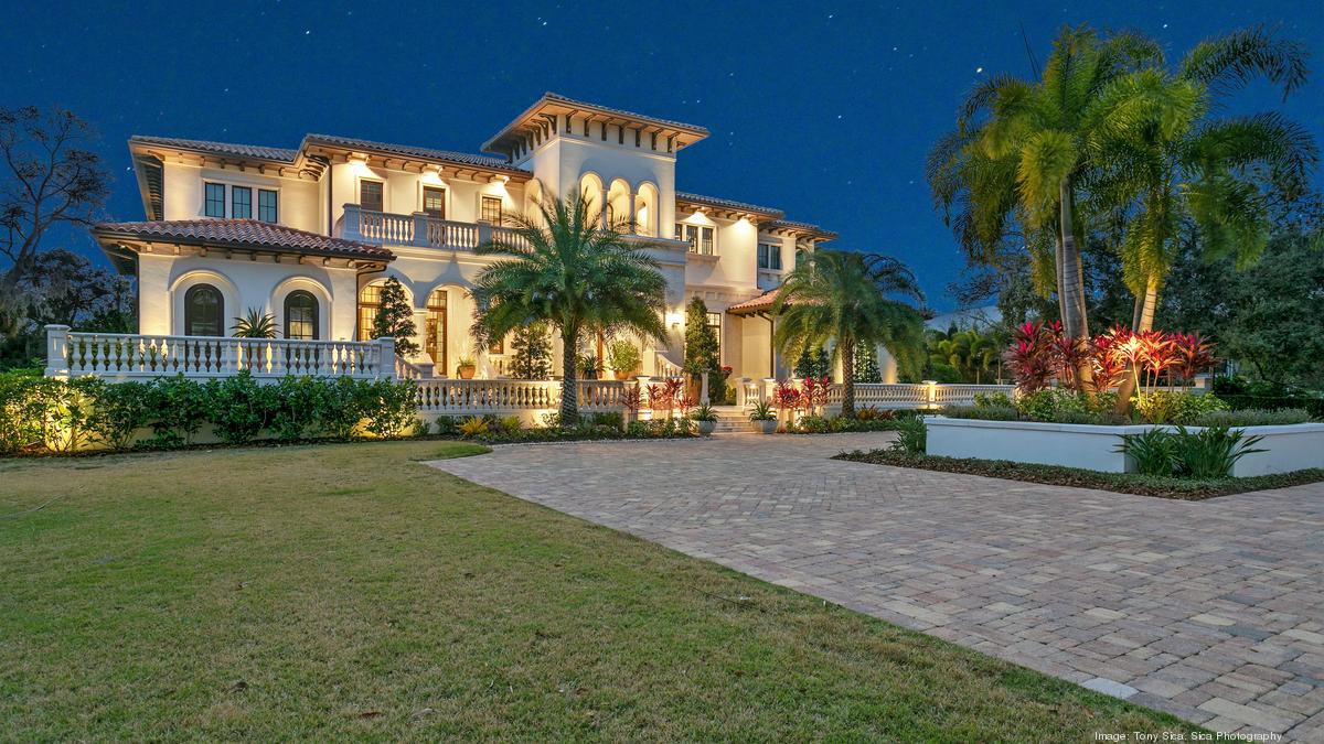 South Tampa Mansion Listed For Sale At 14 Million Tampa Bay Business Journal