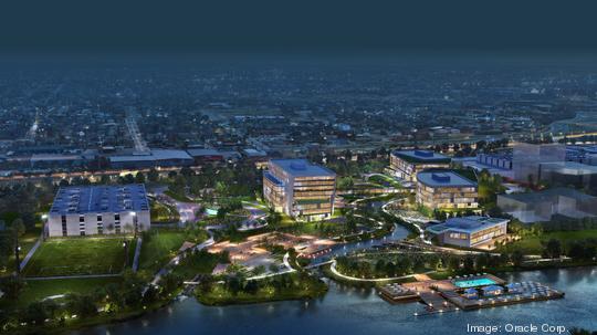 Oracle Campus Rendering, draft conceptual design