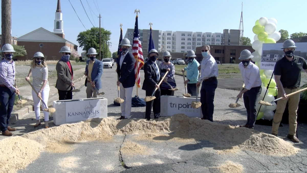 Tri Pointe Homes breaks ground on townhouse project in downtown Kannapolis Charlotte Business